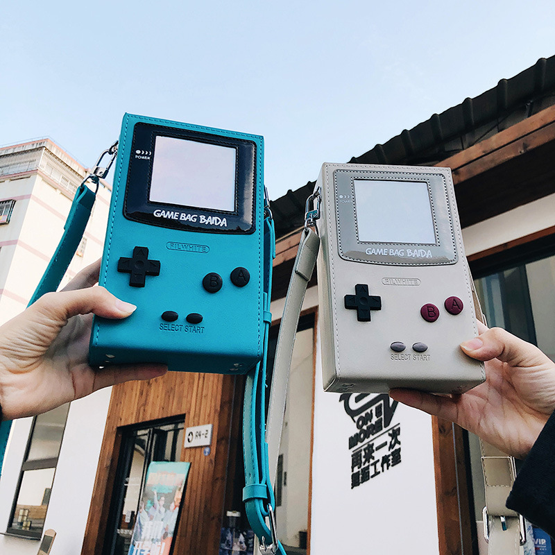 Retro Gaming Expo - Unique Creative Game Console Shaped Crossbody