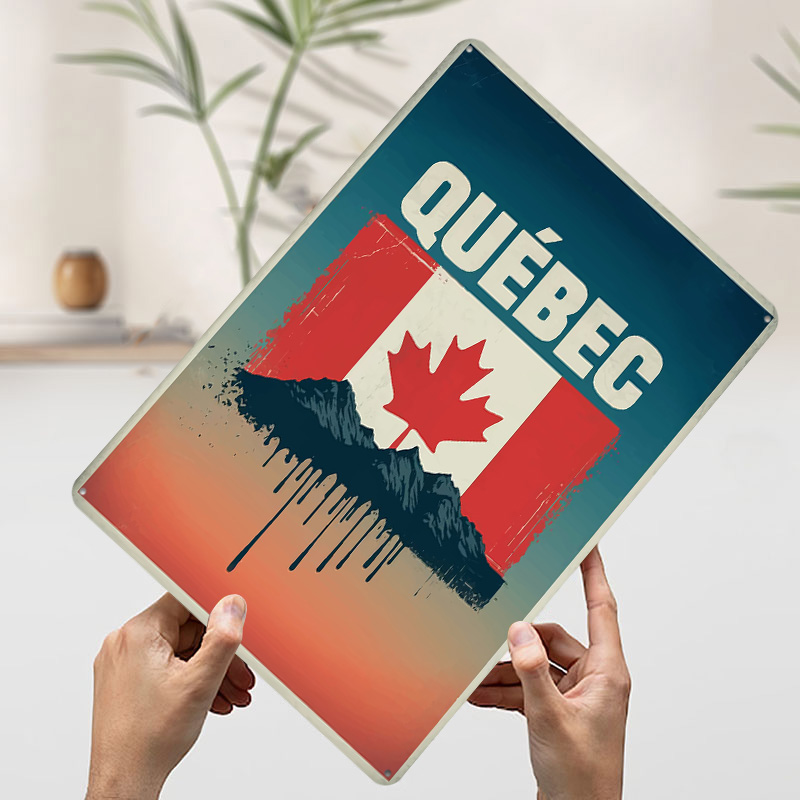 Quebec Travel Printed Poster C - Retro Gaming Quebec recension och pris