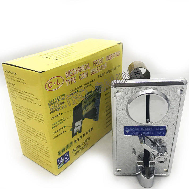 Mechanical Coin Acceptor Plast - Retro Gaming Shop recension och pris