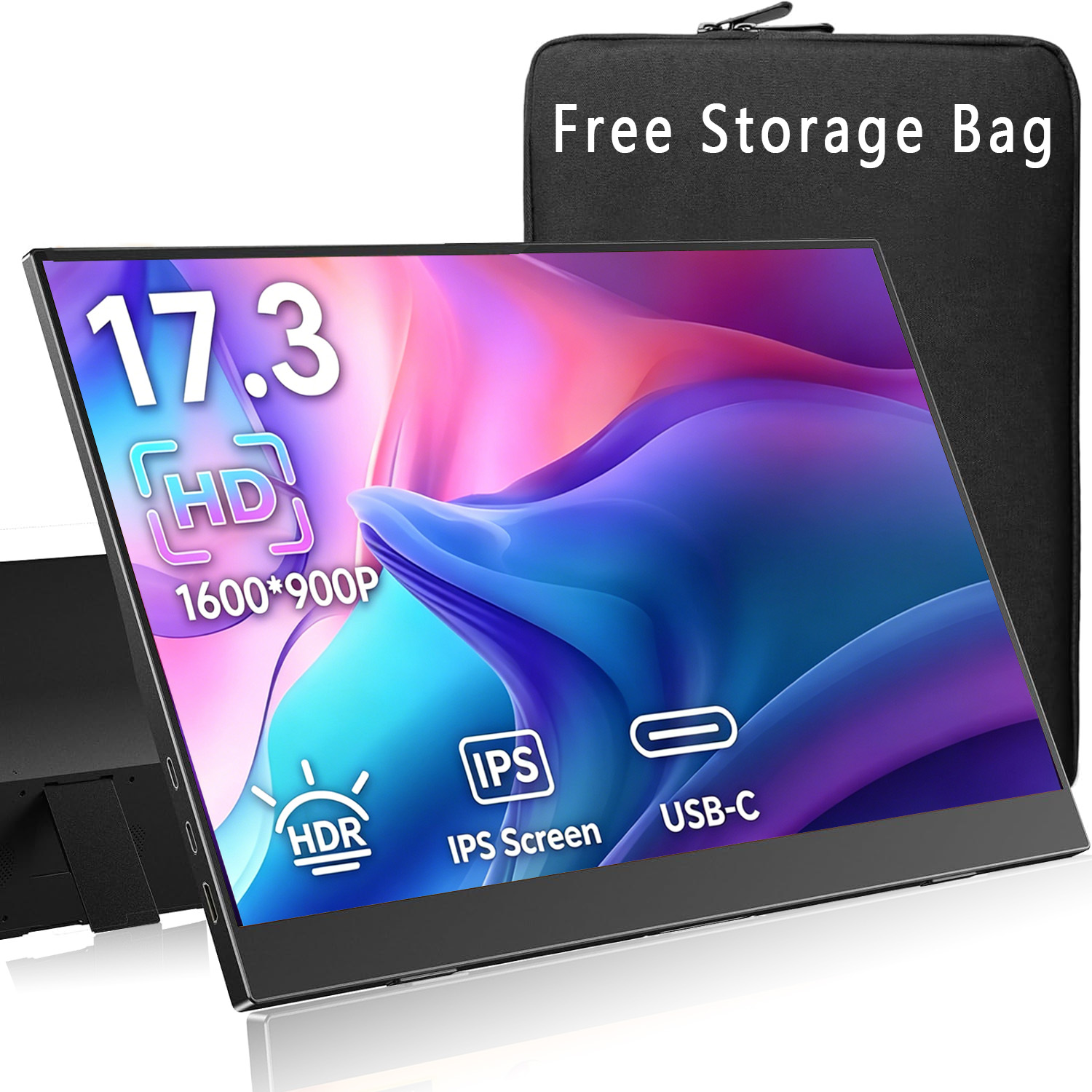 17.3 Inch Portable Monitor 160 - Retro Gaming Monitor recension och pris