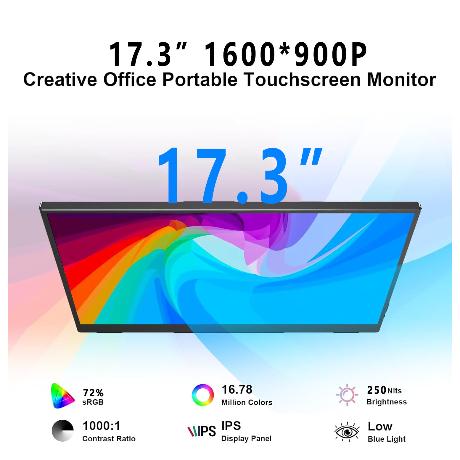 17.3 Inch Portable Monitor 160 - Retro Gaming Monitor recension och pris