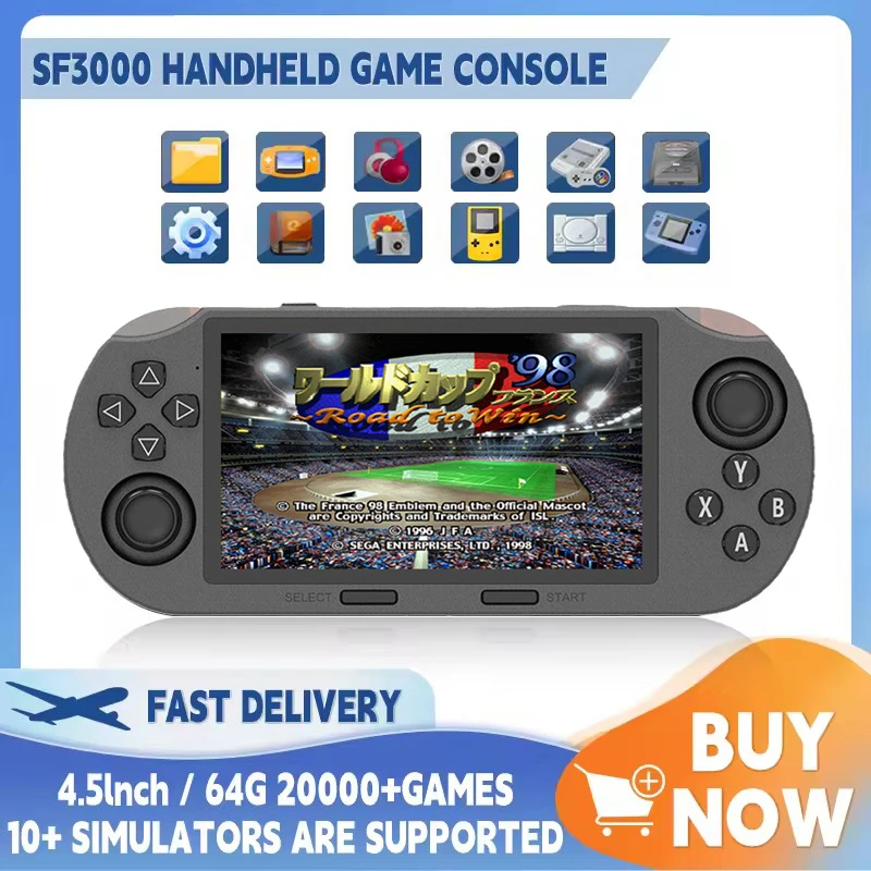 SF3000 Portable Handheld Game  - Retro Gaming Kiosk recension och pris