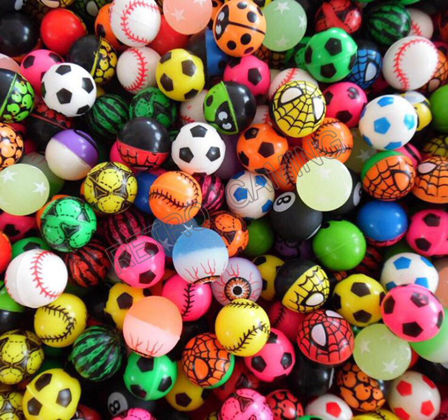 100pcs/lot Funny Toy Balls Mix - Retro Gaming Shop recension och pris