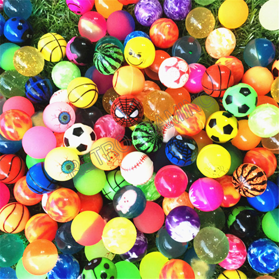 100pcs/lot Funny Toy Balls Mix - Retro Gaming Shop recension och pris
