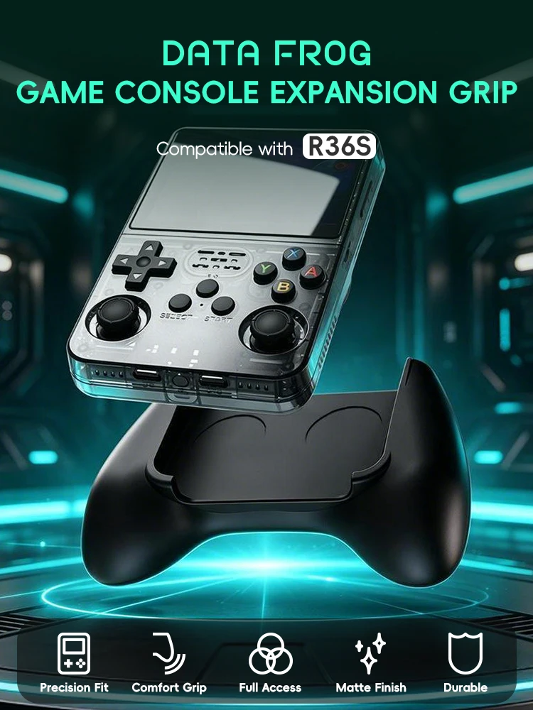 Data Frog R36S Game Grip Ergon - Retro Gaming Expo recension och pris