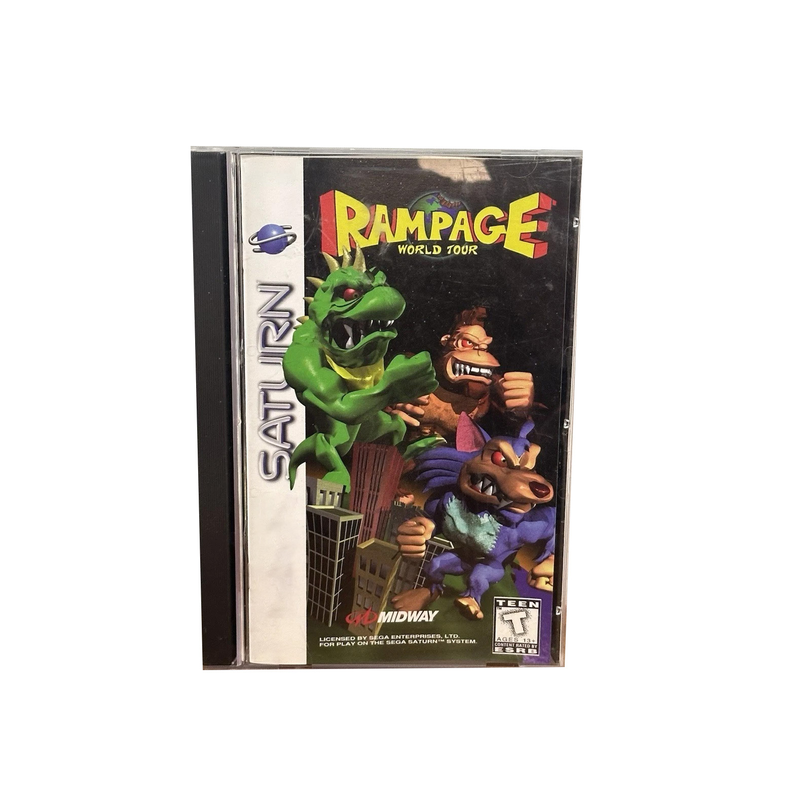 Saturn Copy Disc Game rampage  - Retro Gaming Expo recension och pris