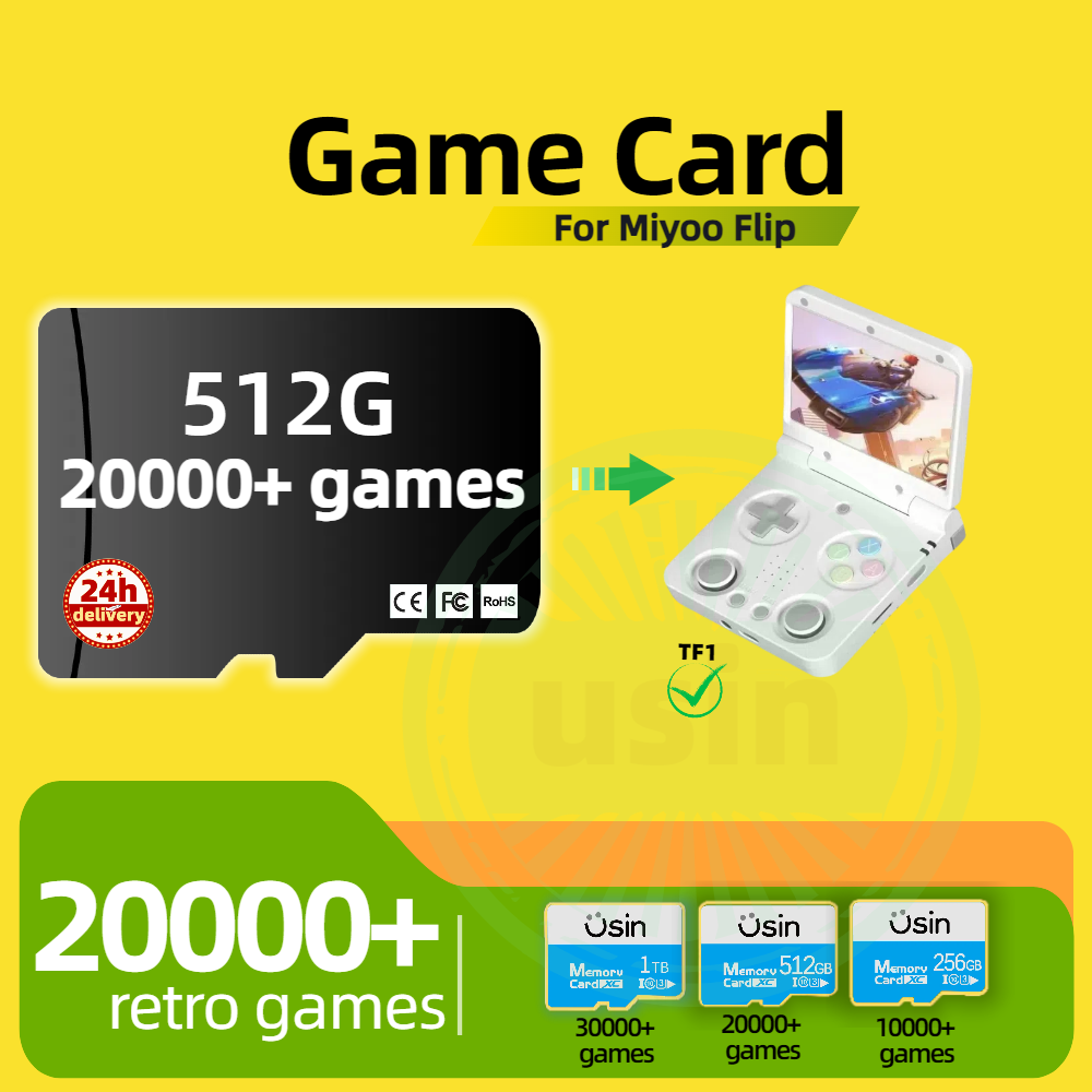 Game Card For Miyoo Flip 30000 - Retro Gaming Consoles recension och pris
