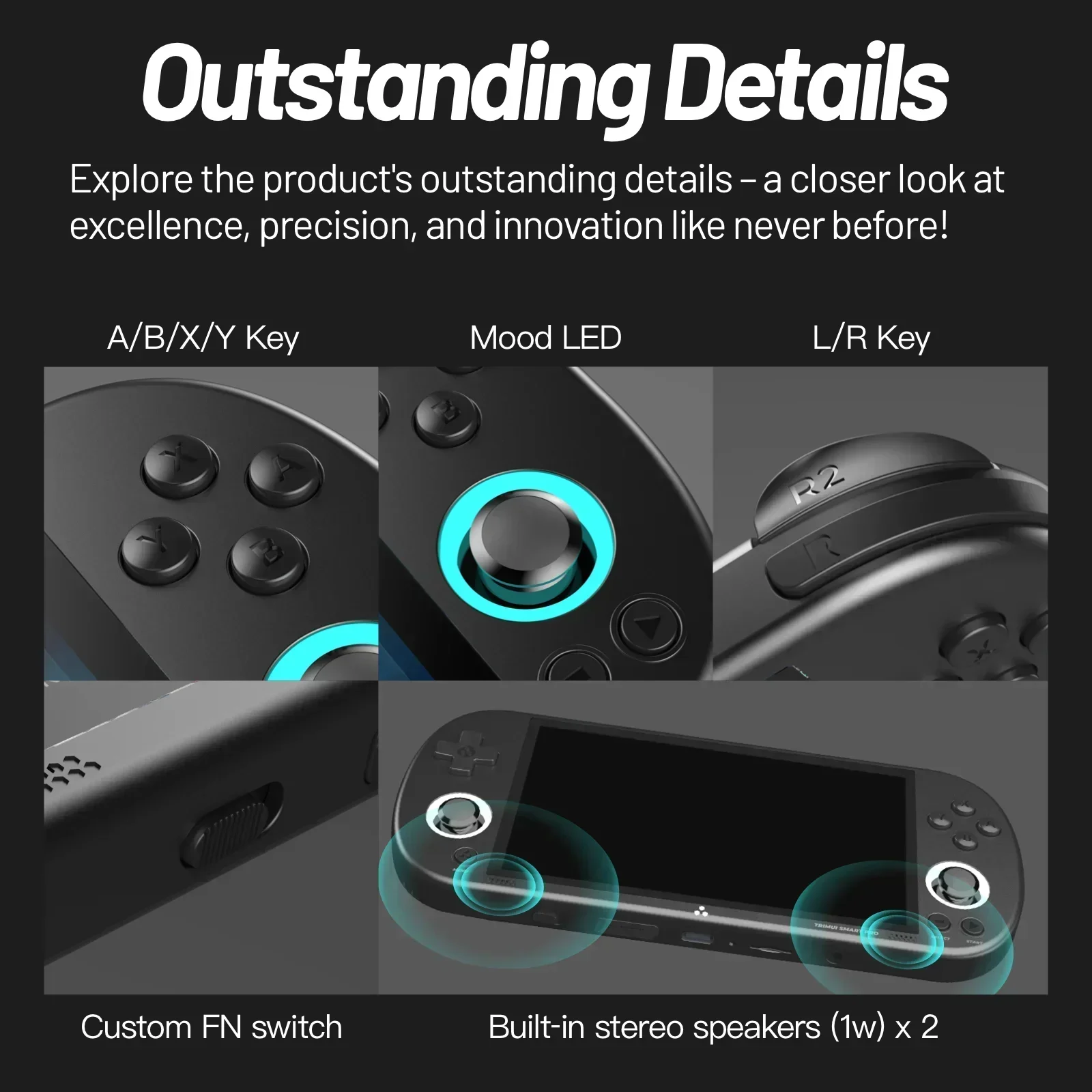 Trimui Smart Pro Handheld Game - Retro Gaming System recension och pris