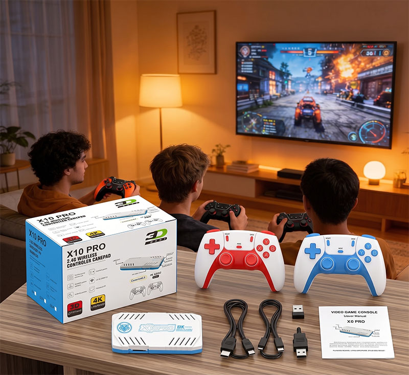X10 PRO Retro Handheld Game Co - Retro Gaming Tv recension och pris