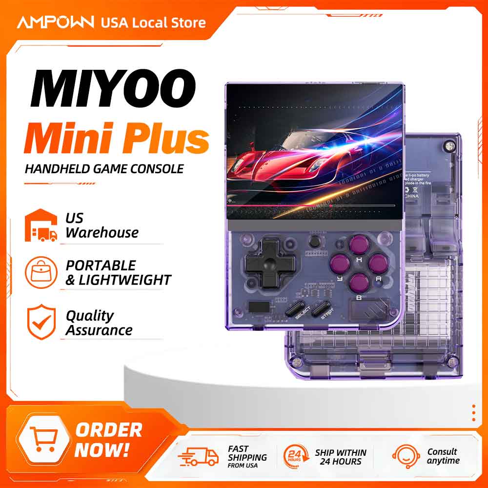 Miyoo Mini+ Retro Handheld Gam - Retro Gaming Monitor recension och pris