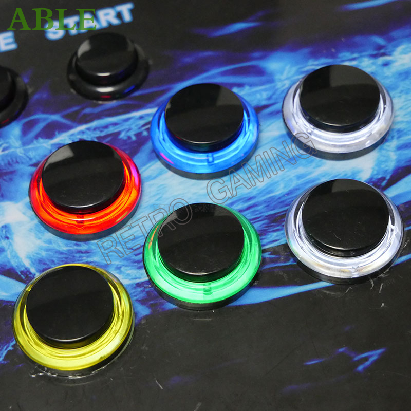 12pcs 6 Colors Arcade LED Push - Retro Gaming Shop recension och pris