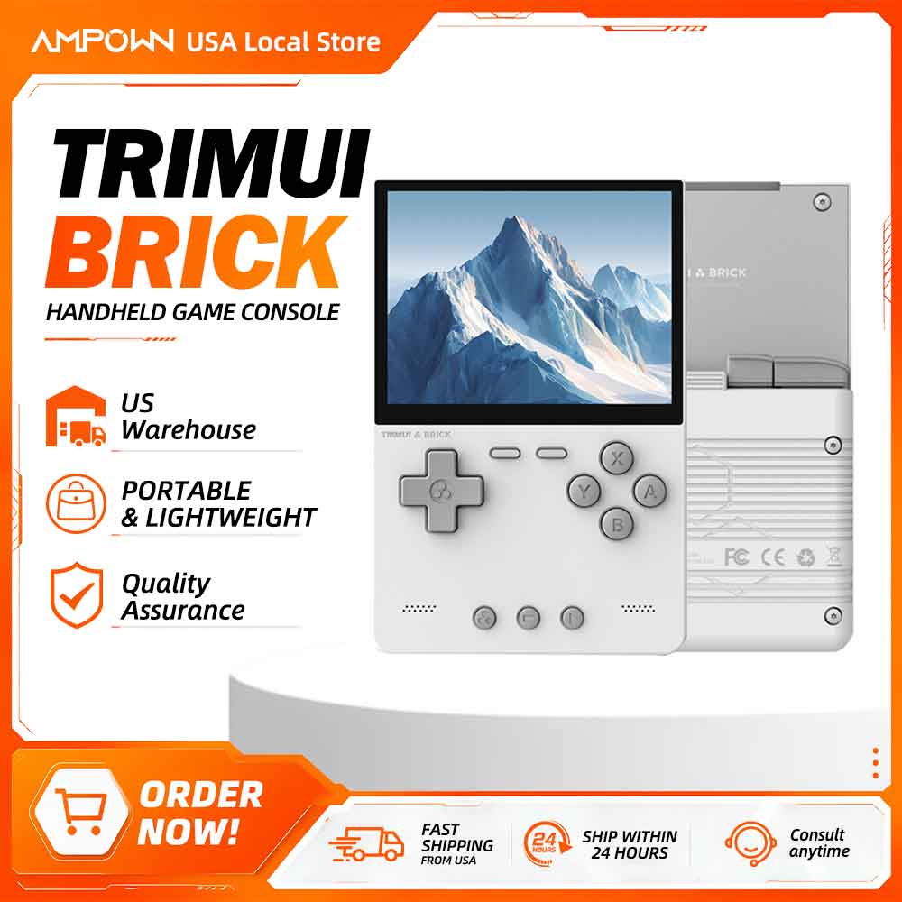 TRIMUI BRICK Handheld Game Con - Retro Gaming System recension och pris