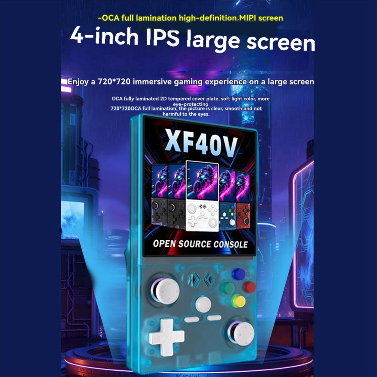 A86G NEW XF40V Retro Handheld  - Retro Gaming System recension och pris