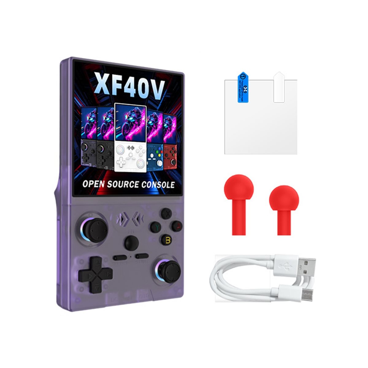 A86G NEW XF40V Retro Handheld  - Retro Gaming System recension och pris