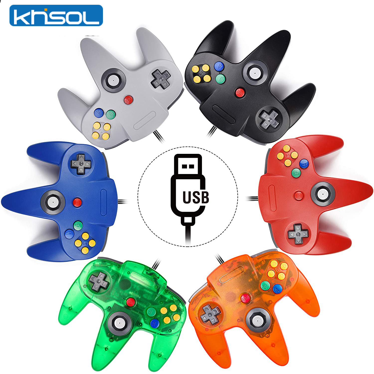 N64 Controller Classic USB Wir - Retro Gaming Os recension och pris