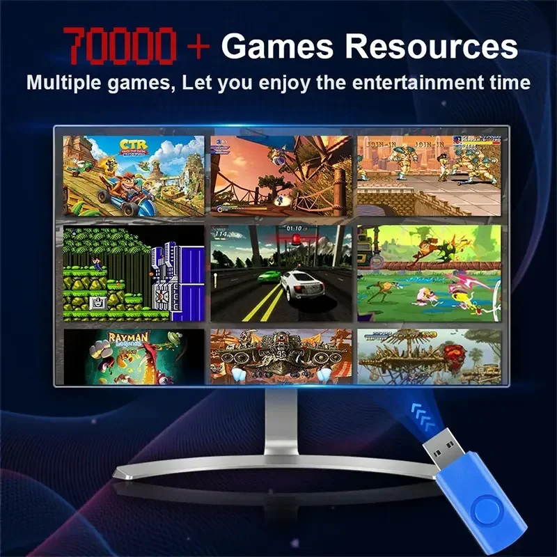 Retro Gaming Console 70000+ Ga - Retro Gaming Gifts recension och pris