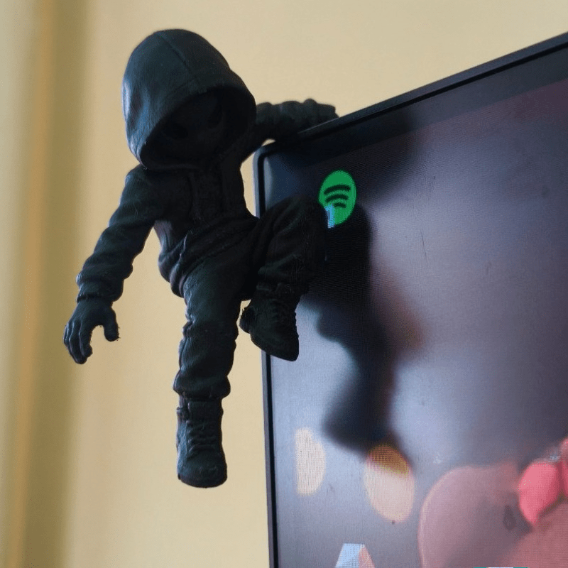 Climb Hoodie Alien Mini Statue - Retro Gaming Monitor recension och pris
