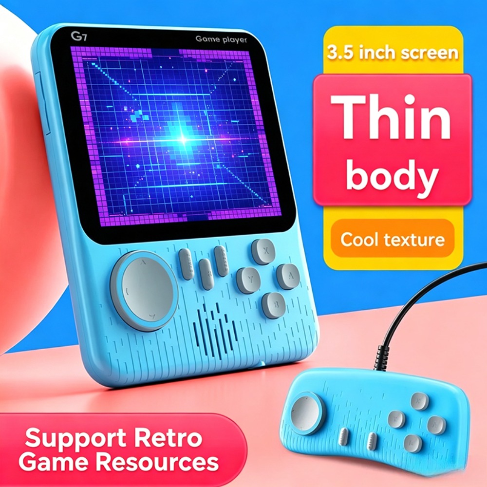G7 Portable Retro Handheld Gam - Retro Gaming Cable recension och pris