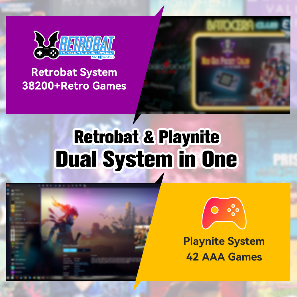 Retrobat & Playnite Retro Game - Retro Gaming Os recension och pris