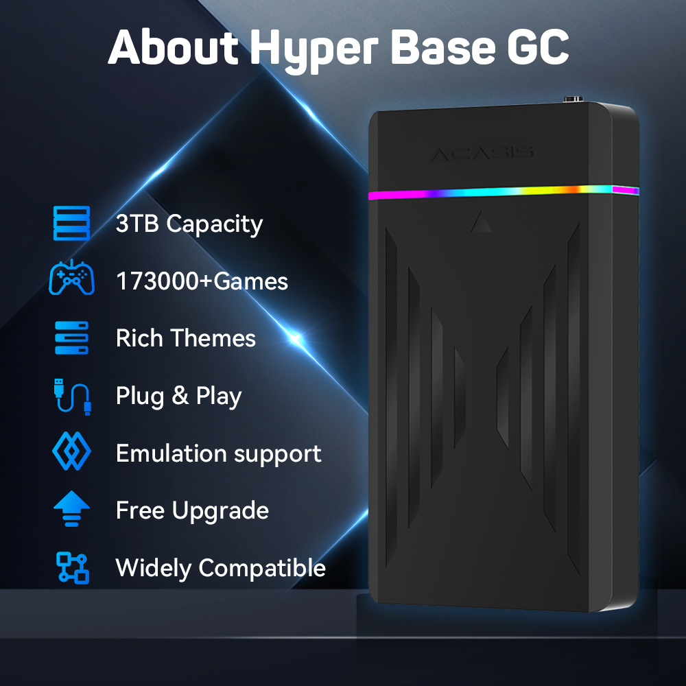 3TB Portable Gaming HDD Launch - Retro Gaming Os recension och pris