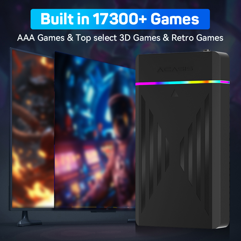 3TB Portable Gaming HDD Launch - Retro Gaming Os recension och pris