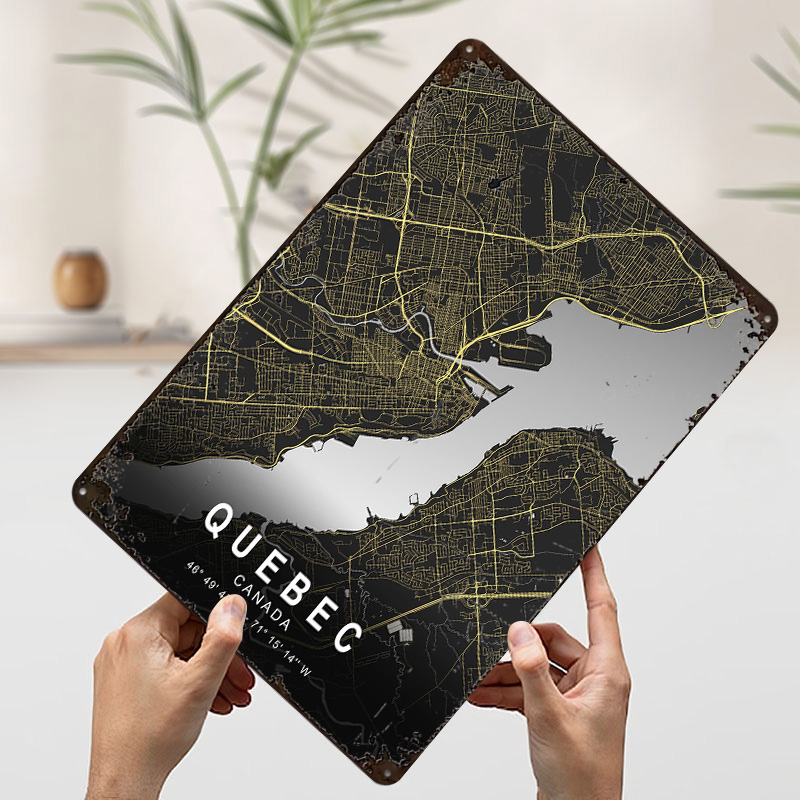 Quebec Silver City Map Printed - Retro Gaming Quebec recension och pris